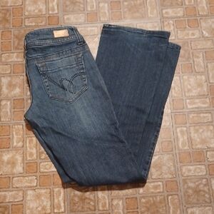Refuge Flare Leg Denim Jeans Size 3R